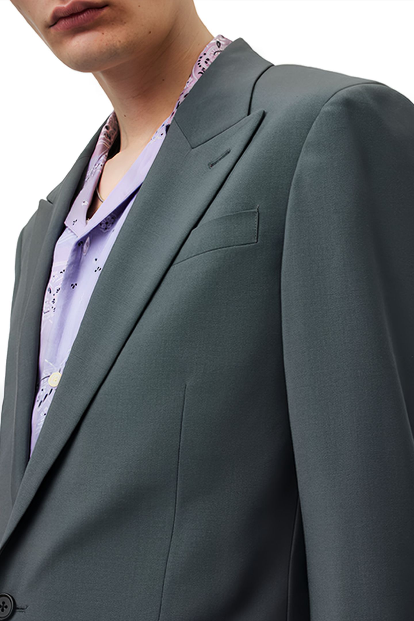 BERTO BLAZER SMOKE BLUE 8
