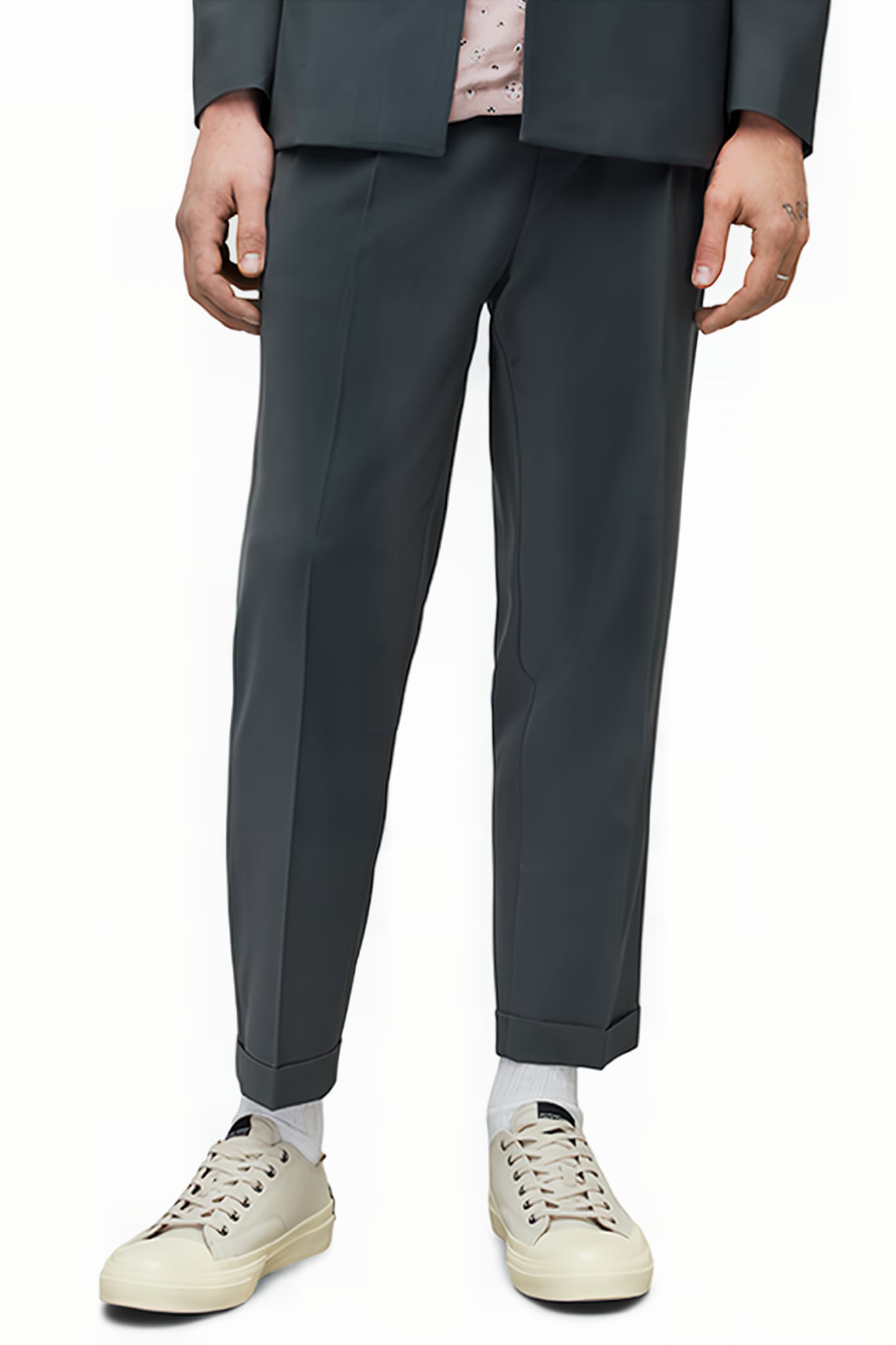BERTO TROUSER SMOKE BLUE 1