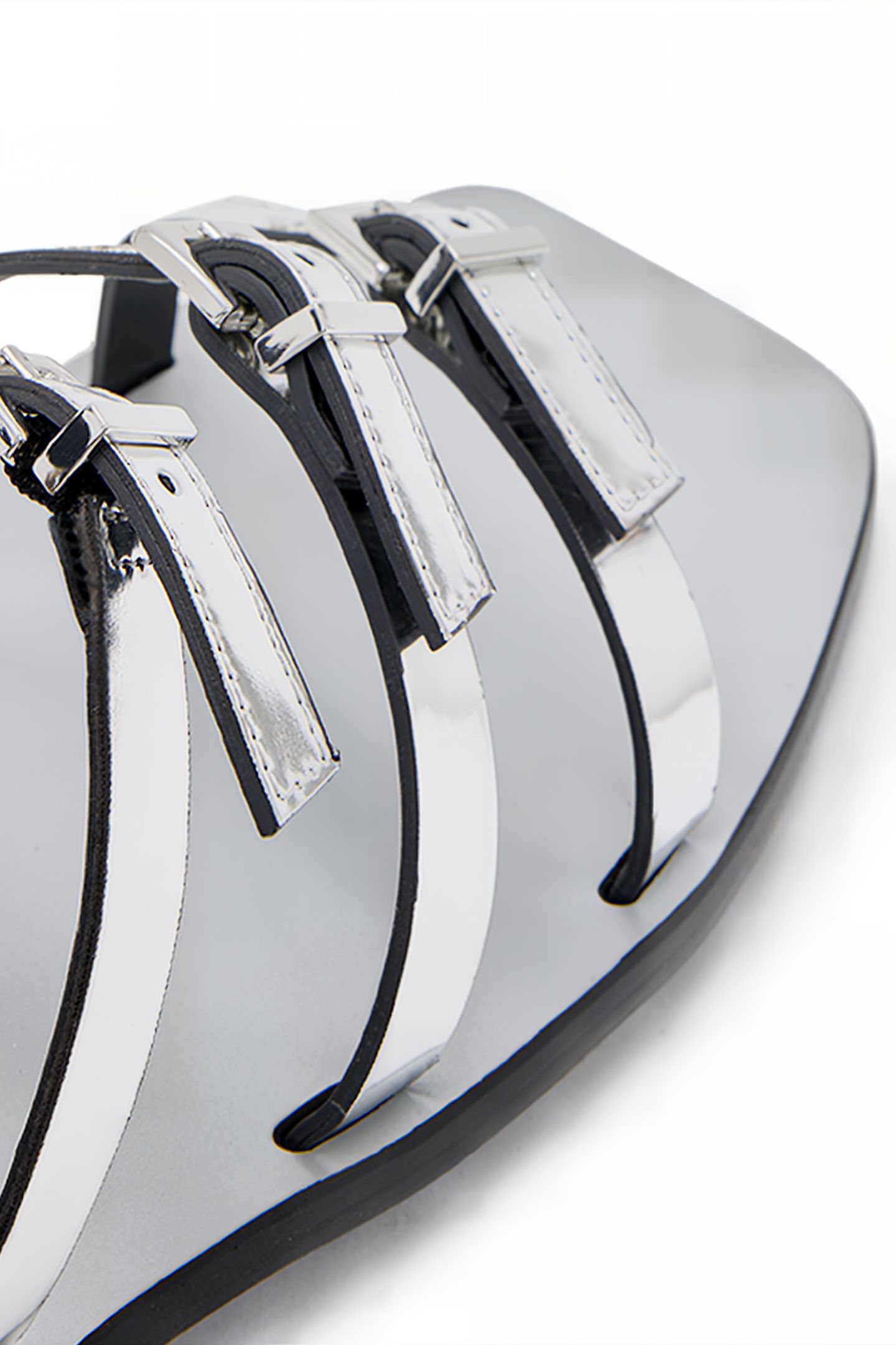 LORE SANDAL MIRROR SILVER 7
