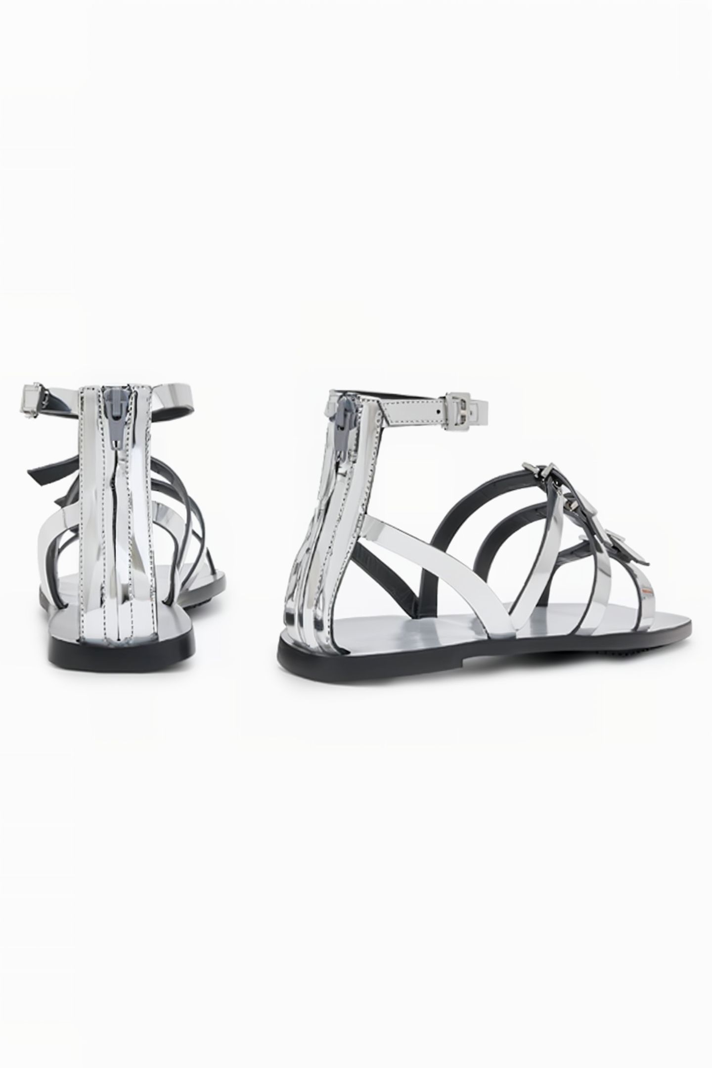 LORE SANDAL MIRROR SILVER 5