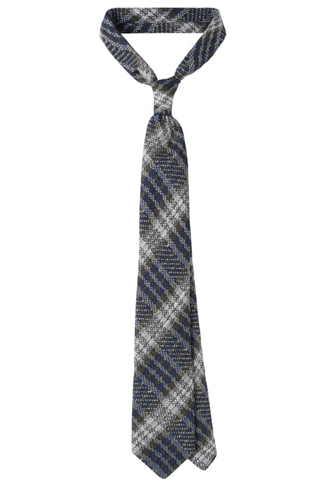 GREEN CHECK TIE 1