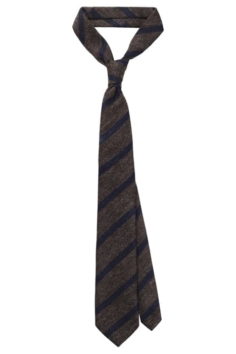 BROWN STRIPES TIE 1