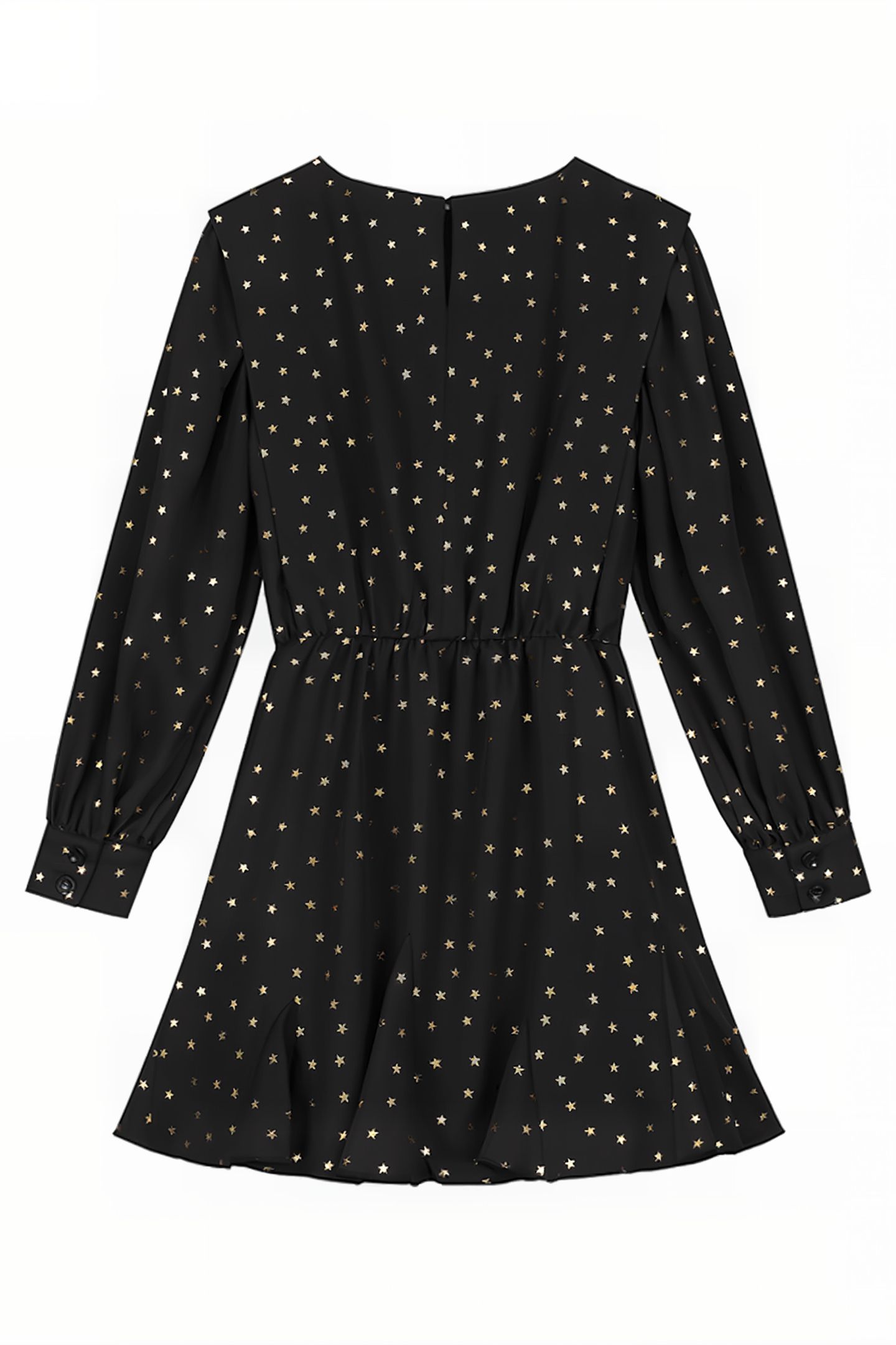 WINONA DRESS BLACK/GOLD 2