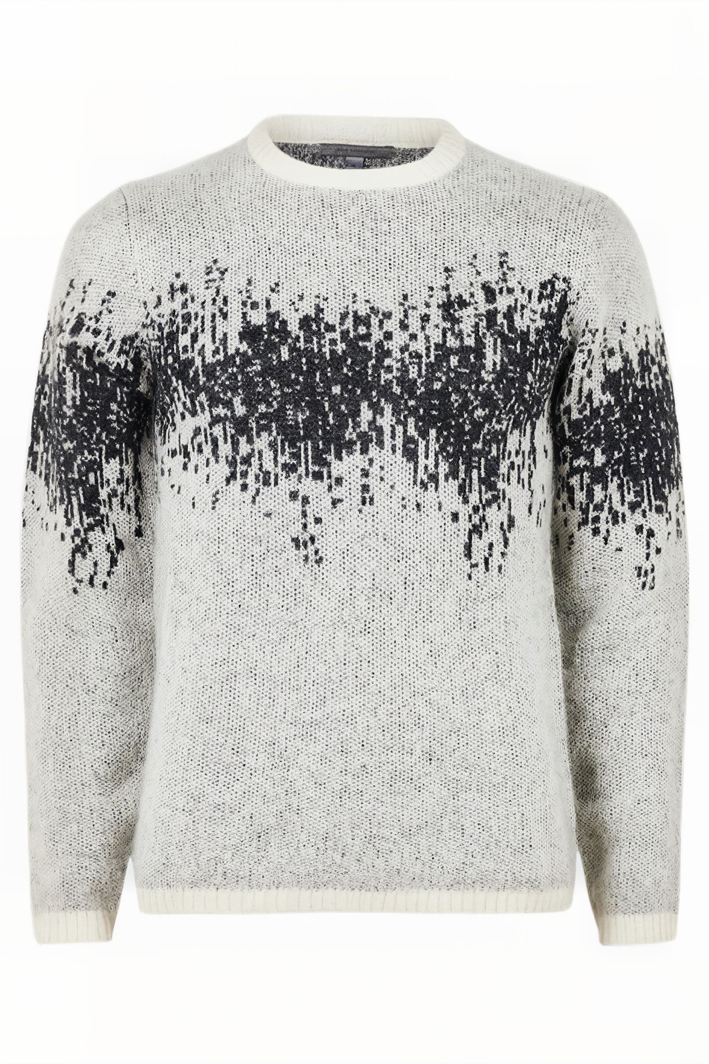 STERLING LS HEARTBEAT MOHAIR CREW WHITE 4