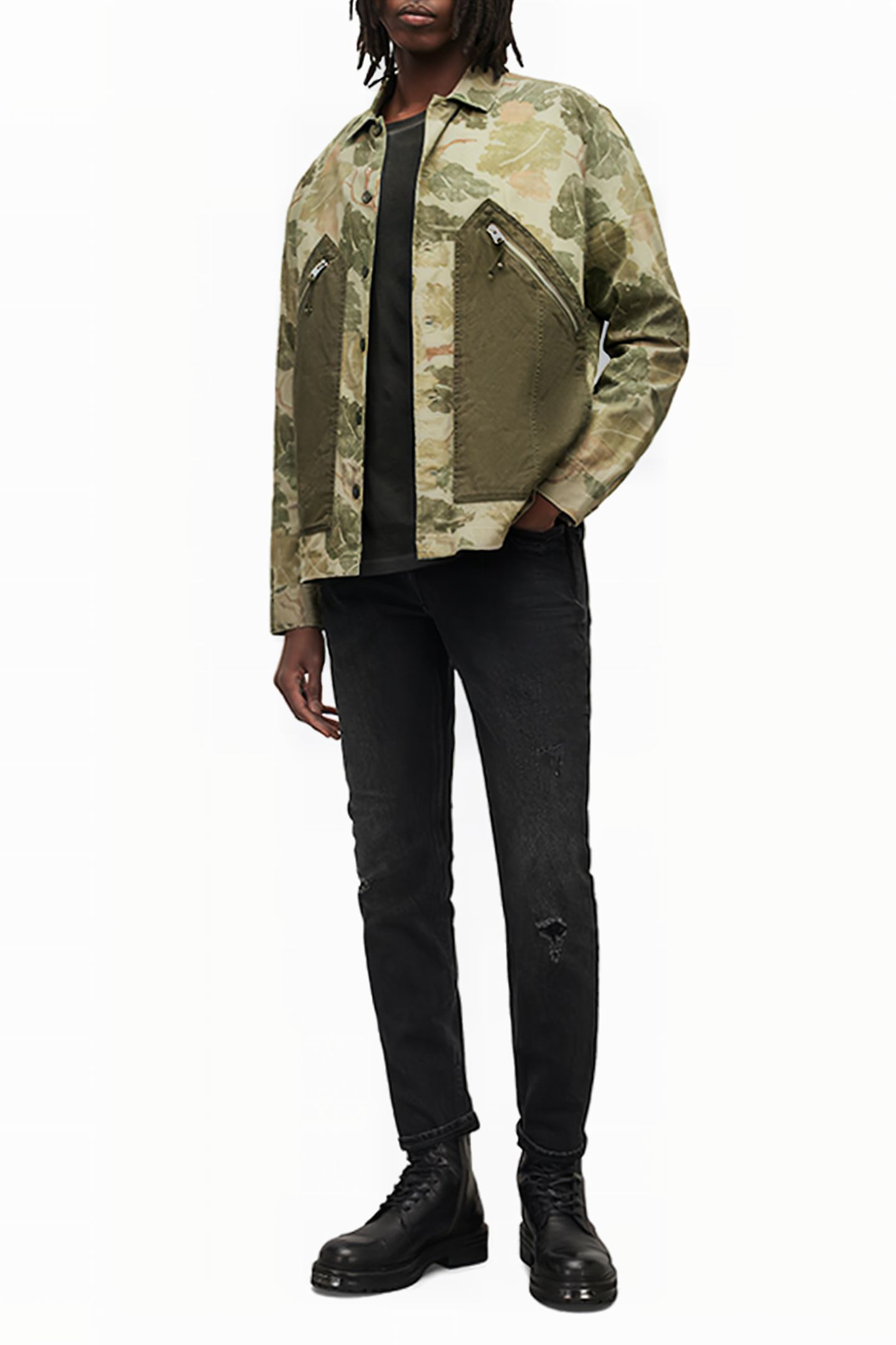 REX DAMAGED WASHED BLACK 2
