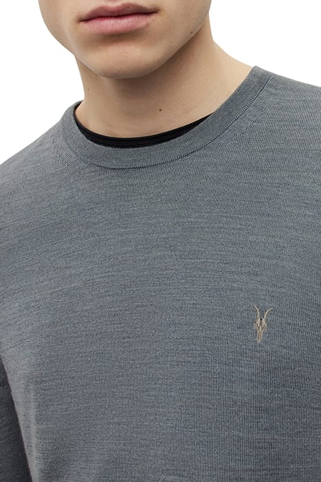 MODE MERINO CREW COMO BLUE MARL 4