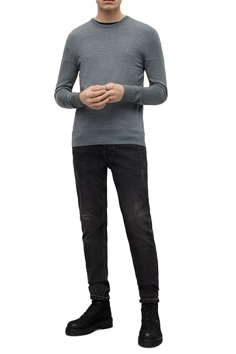 MODE MERINO CREW COMO BLUE MARL 3