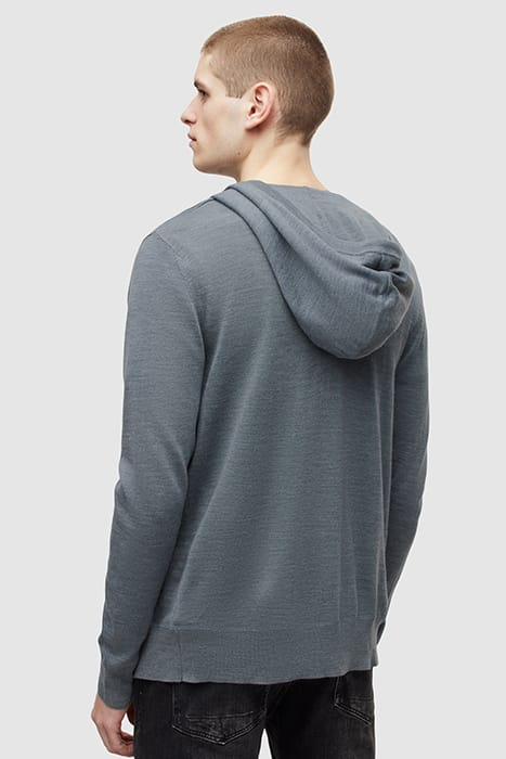 MODE MERINO ZIP HOOD COMO BLUE MARL 3