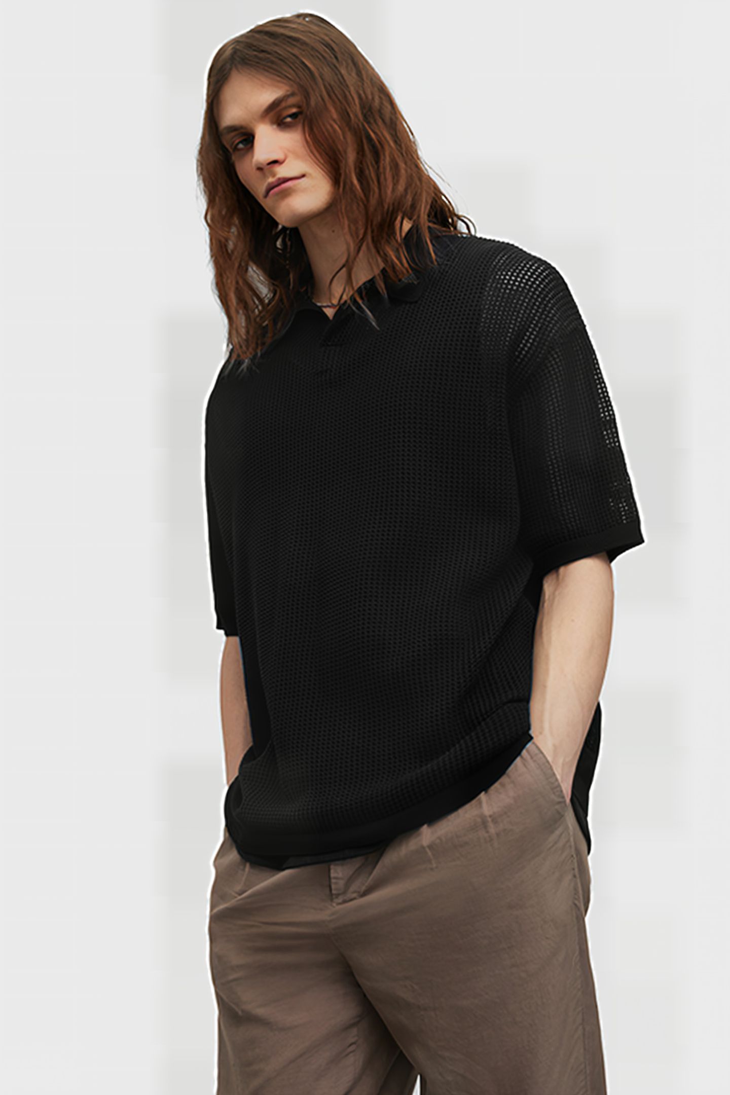 CORBI SS POLO BLACK 3