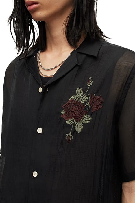 WILDROSE SS SHIRT JET BLACK 4