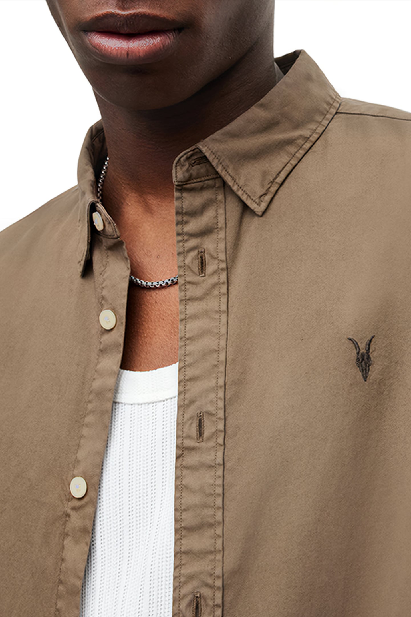 HAWTHORNE LS SHIRT WOOD BROWN 4