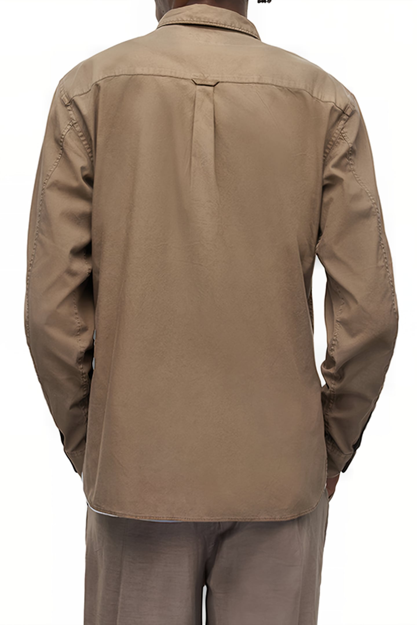 HAWTHORNE LS SHIRT WOOD BROWN 2