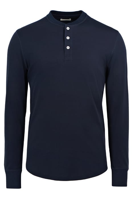 NAVY HENLEY T SHIRT 9
