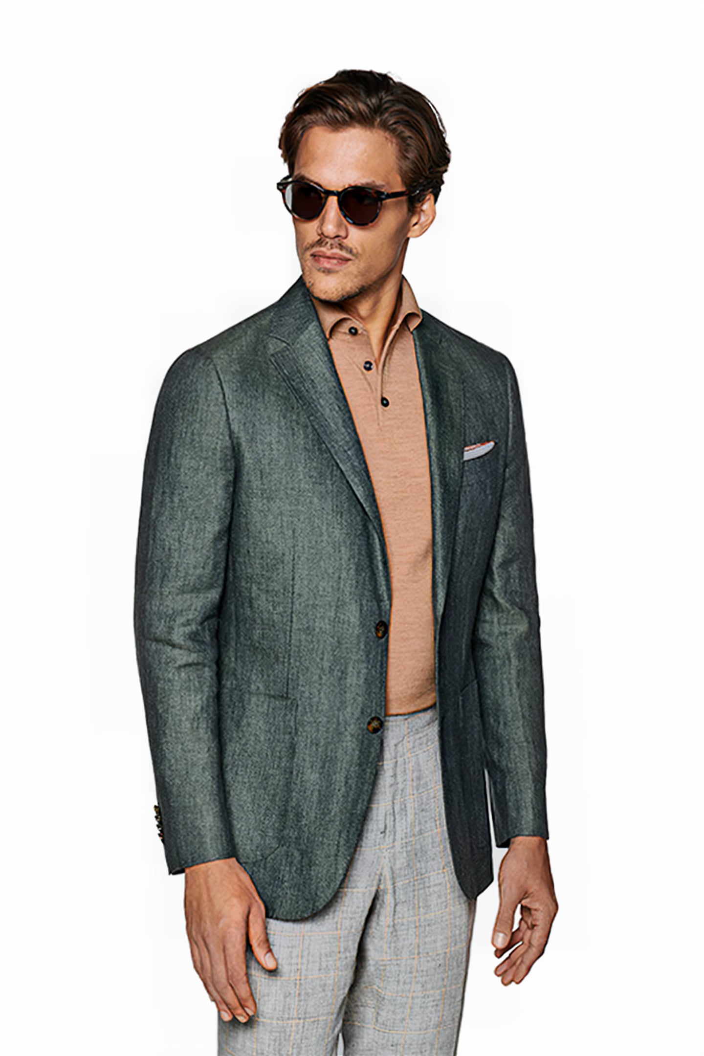 MID GREEN HAVANA BLAZER 1