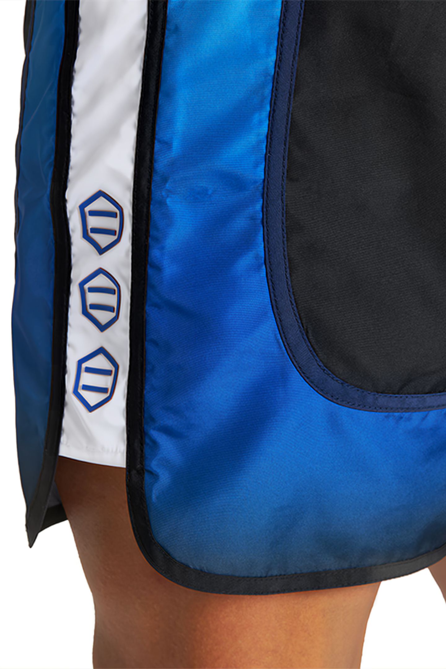 M NETTUNO BERMUDA BLACK NEON BLUE MULTI WHIT 5
