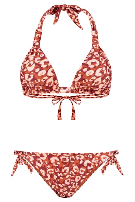 BIBI BIKINI SET LUSH LEOPARD FROZEN CHOCO BROWN FROZEN CHOCO 5