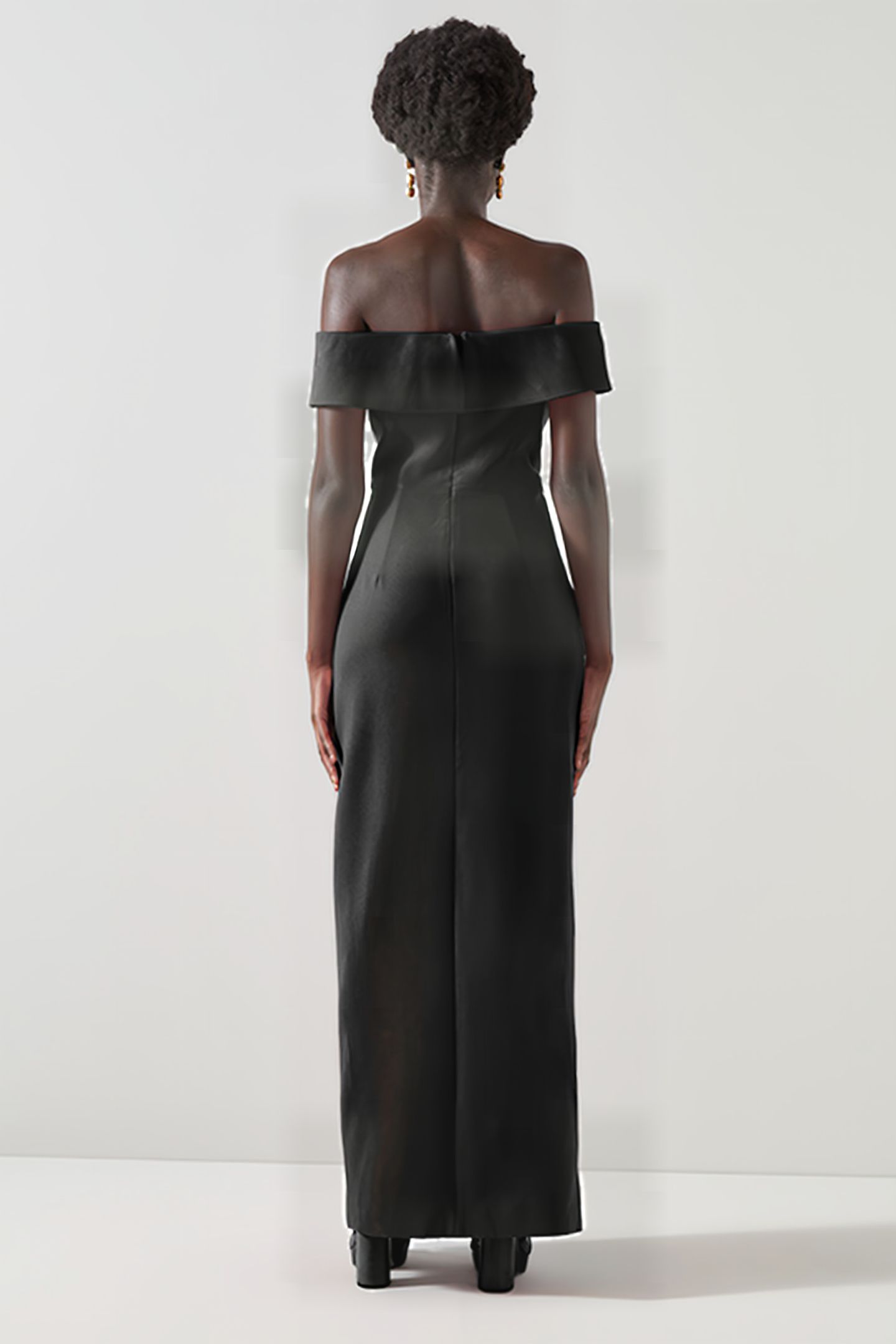 RAMPLING MAXI DRESS BLACK 2