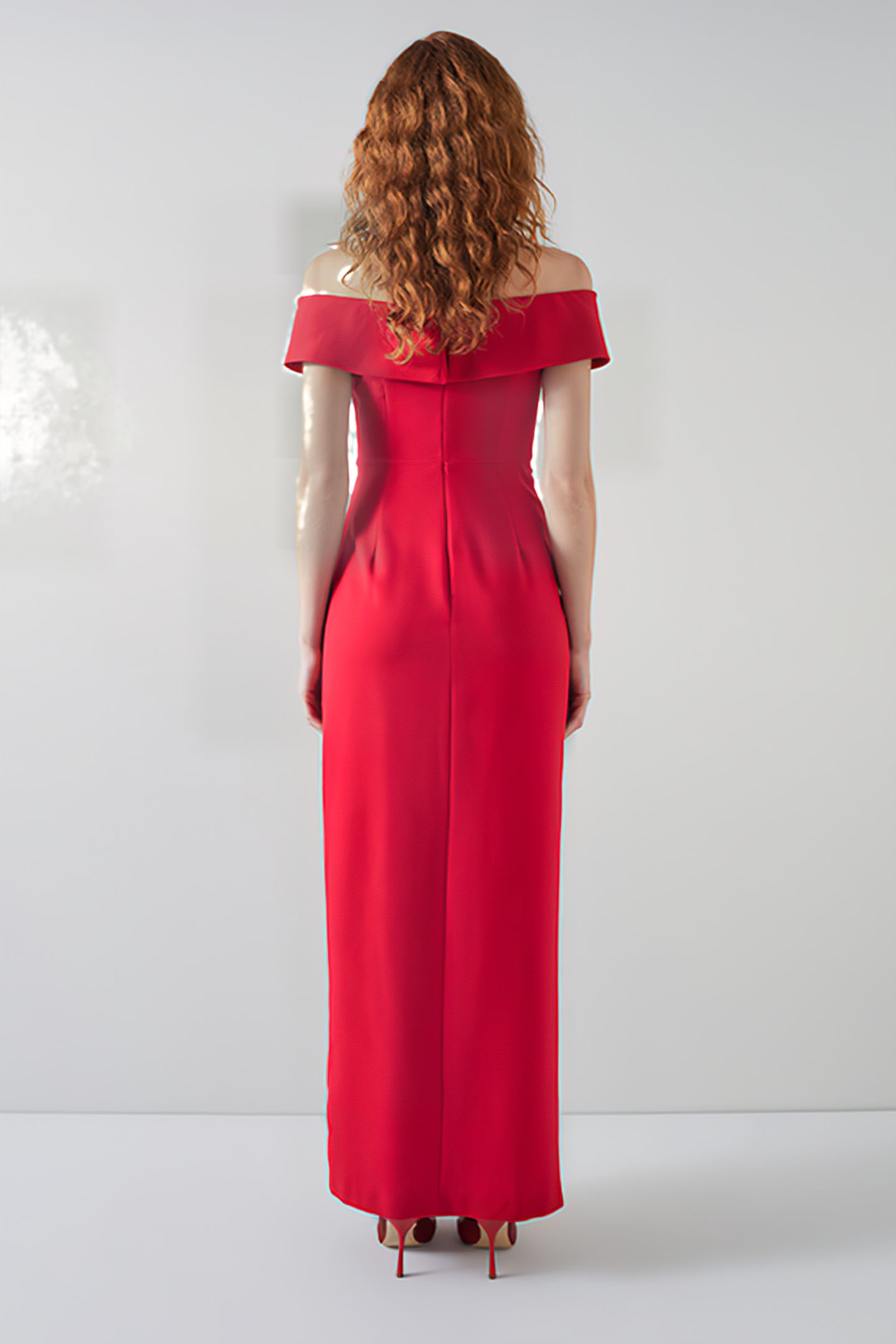RAMPLING MAXI DRESS RED 2