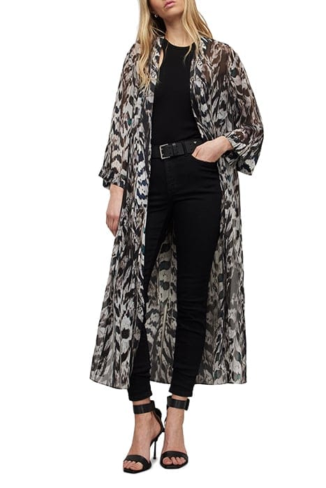 CARINE INES KIMONO WHITE MONO 1