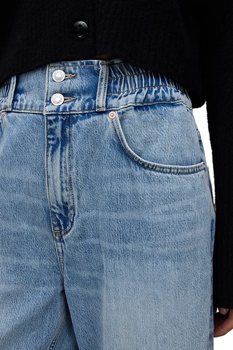 HAILEY WIDE LEG JEAN LIGHT INDIGO 6