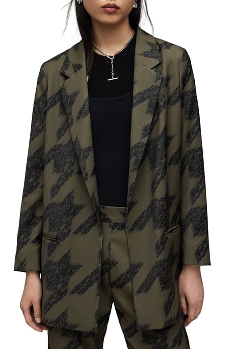 ALEIDA TONI BLAZER KHAKI GREEN 1