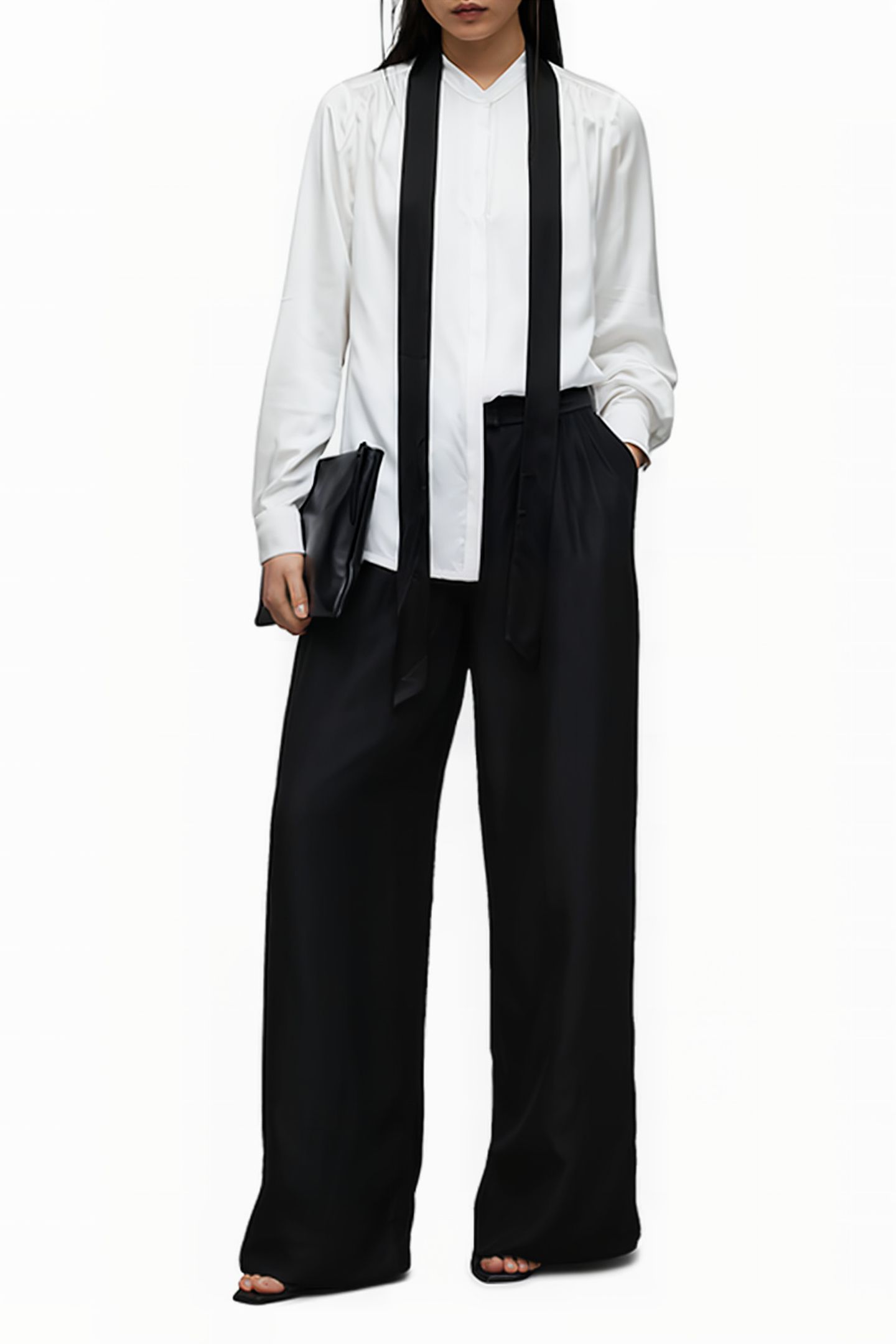 TONI SHIRT WHITE/BLACK 3