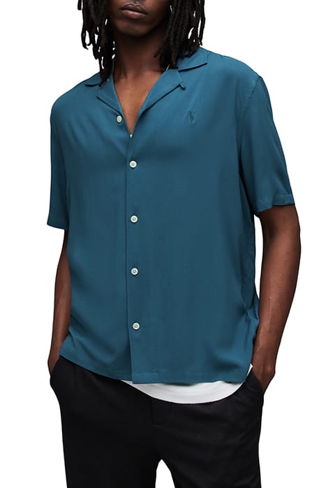 VENICE SS SHIRT JADE BLUE 1