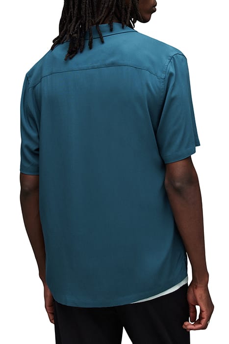 VENICE SS SHIRT JADE BLUE 2