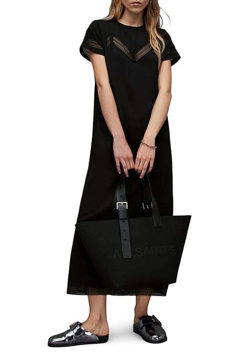 ANNA LACE MAXI DRESS BLACK 3