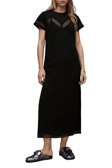 ANNA LACE MAXI DRESS BLACK 1