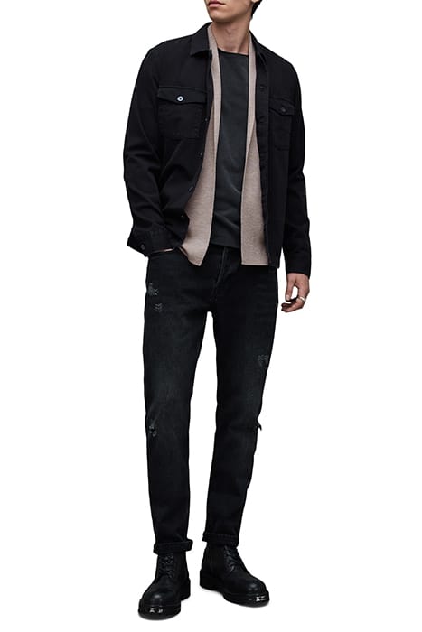 MODE MERINO OPEN CAR STONE TAUPE MARL 3