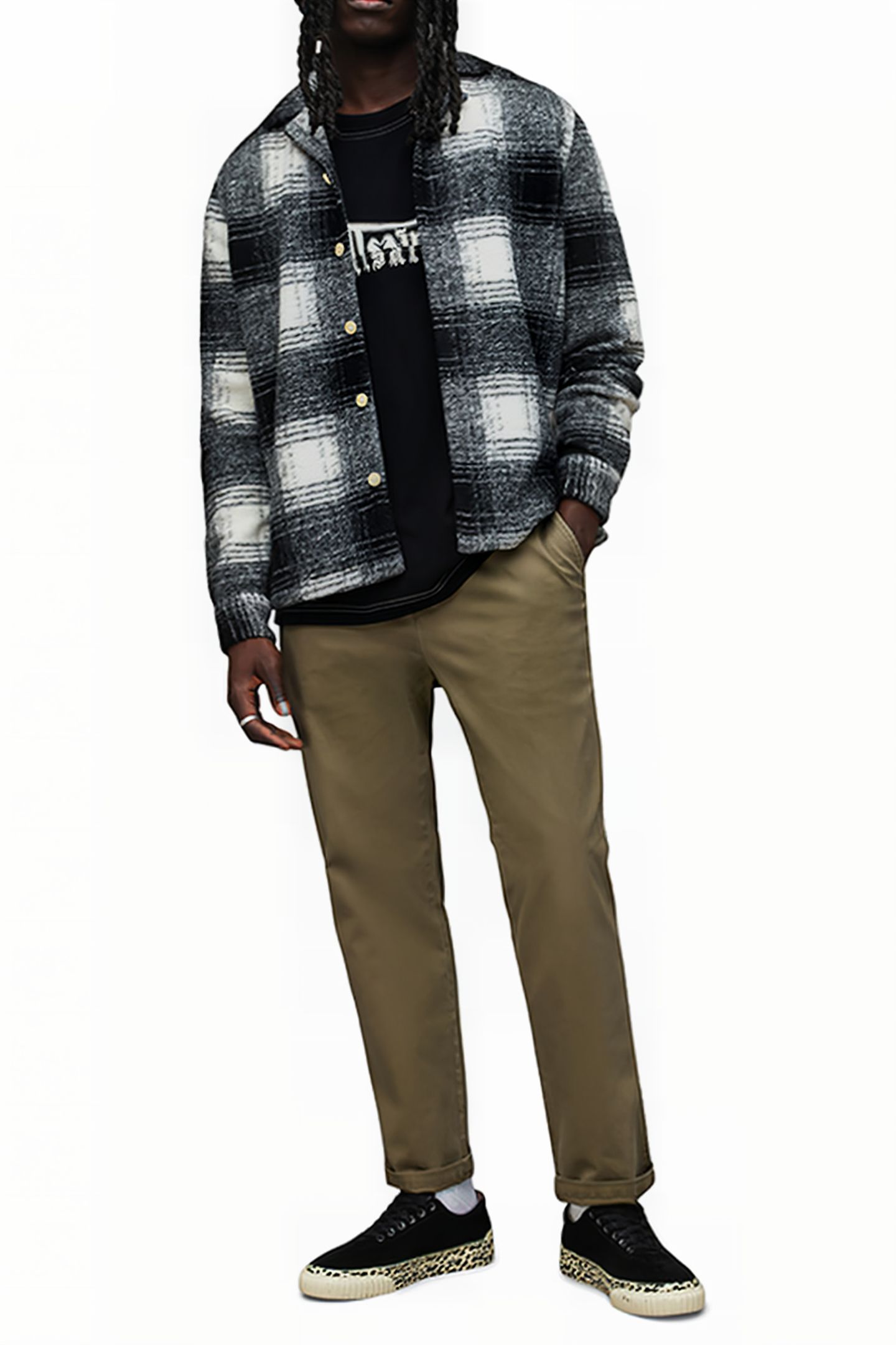 VERNE CHINO VETIVER GREEN 1
