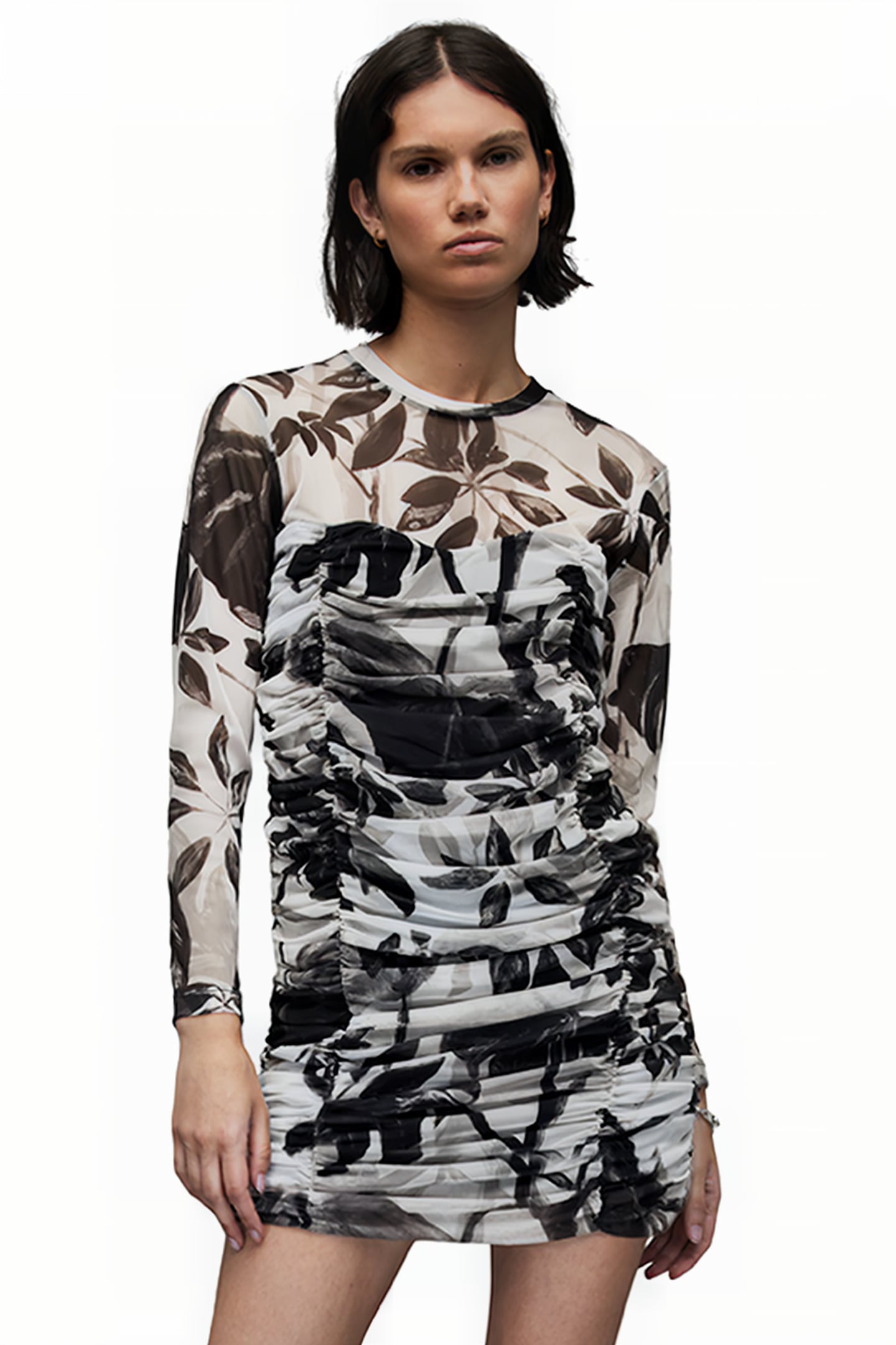 GIORGIA JACKIE DRESS ECRU WHITE 1