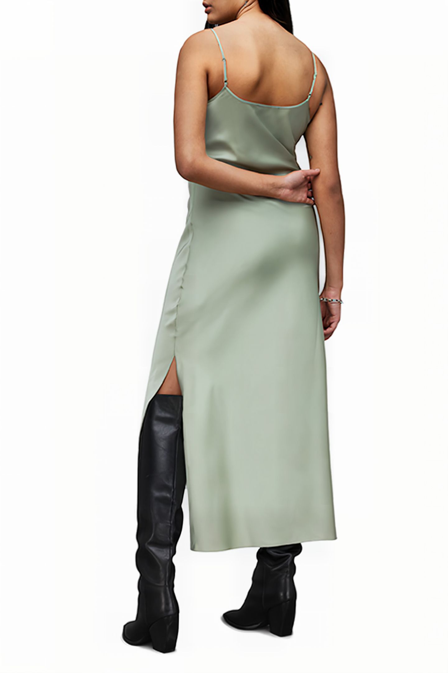 HADLEY DRESS PISTACHIO GREEN 2