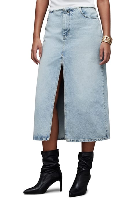 HONOR MAXI SKIRT LIGHT INDIGO 1