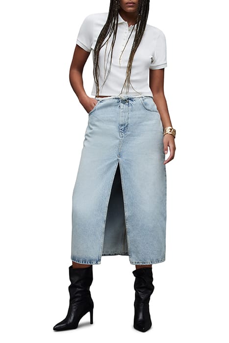 HONOR MAXI SKIRT LIGHT INDIGO 2