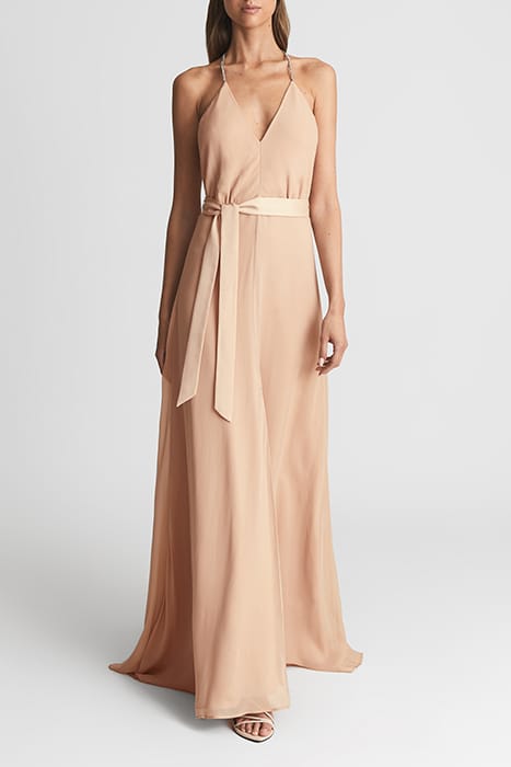 ISABELLA MAXI DRESS — NUDE 1
