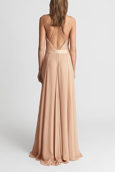 ISABELLA MAXI DRESS — NUDE 2