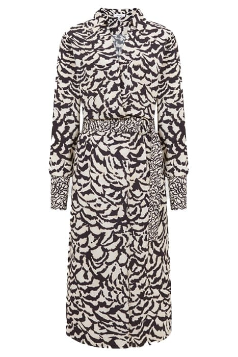 EVIE MIDI DRESS — BLACK/WHITE 7