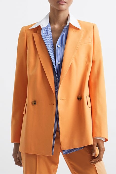 EMMY BLAZER ORANGE BLAZER — MEASUREMENTS OF MODEL 1