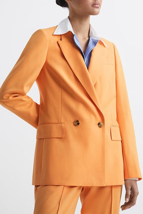 EMMY BLAZER ORANGE BLAZER — MEASUREMENTS OF MODEL 5