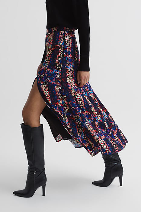 KATIA MIDI SKIRT — BLACK 4