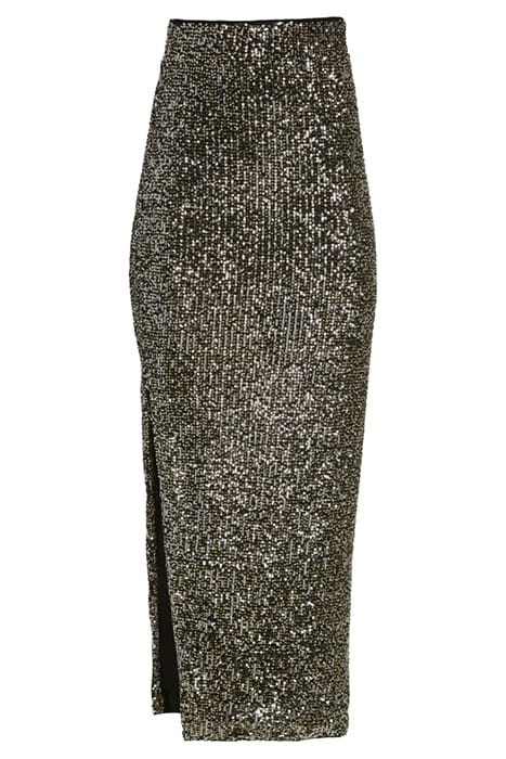 MARCIANO BY GUESS SPARKLE THE DARK JET BLACK MINI SKIRT MULT 6