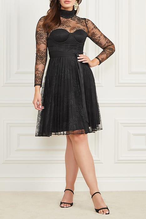 MARCIANO BY GUESS MEI LACE DRESS JET BLACK 2