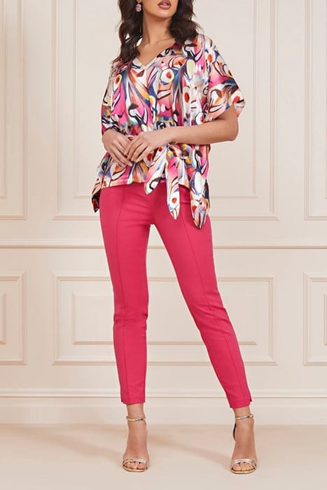 MARCIANO BY GUESS MADELYN KIMONO WONDERLAND BLOUSE PRINT 3