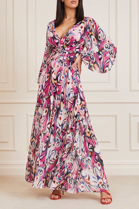 MARCIANO BY GUESS WONDERLAND MAXI DRESS PRINT 1