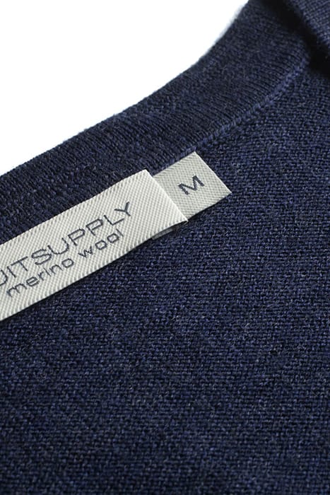 BLUE V-NECK 3