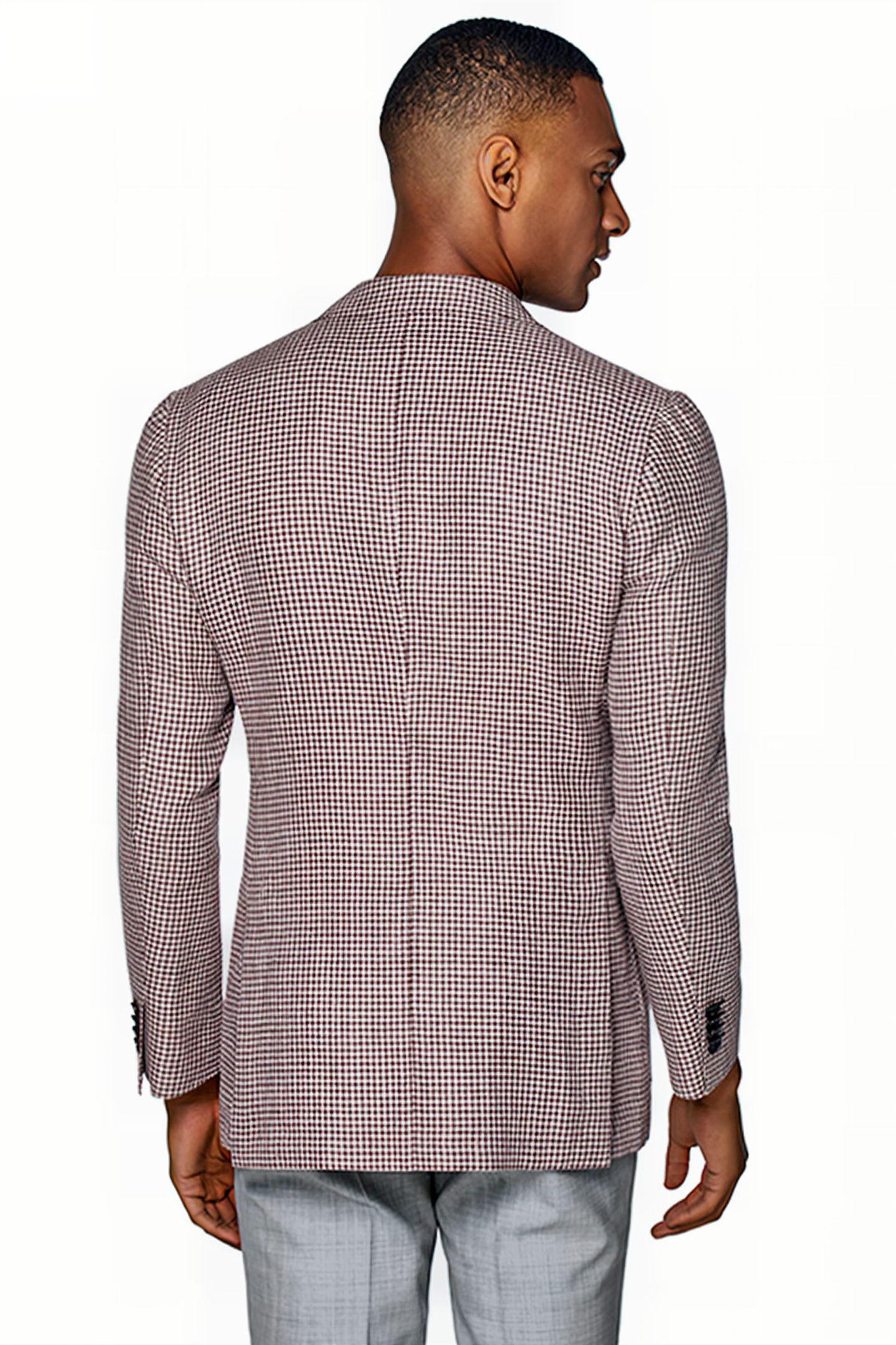 PURPLE HOUNDSTOOTH HAVANA BLAZER 2