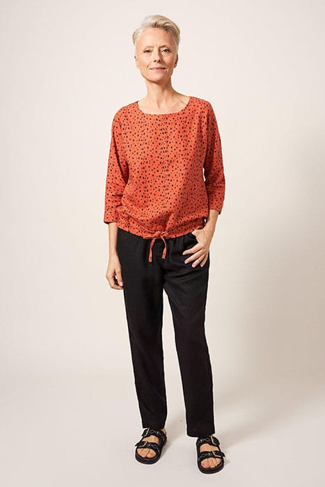 MADDIE MIX TOP CORAL MULTI 1