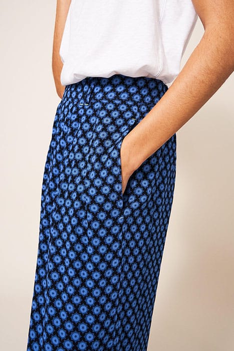 NOVA CRINKLE CULOTTES BLUE MULTI 3